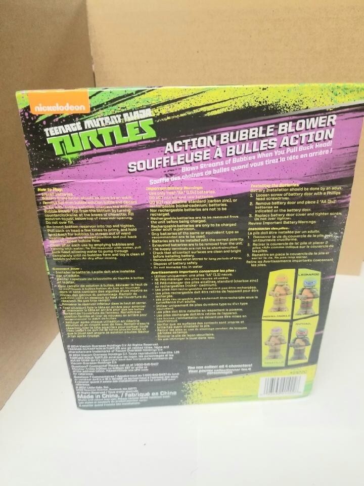 2014 TMNT Bubble Blower