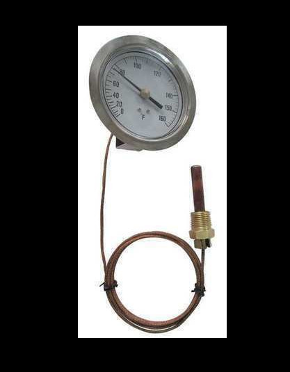 NEW! Analog Panel Mt Thermometer,30 To 240F