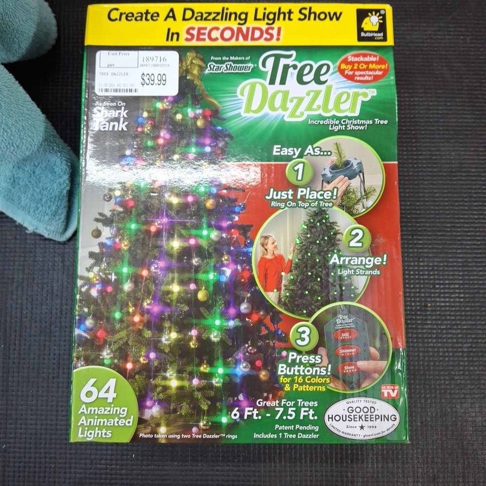 Tree Dazzler Shower Tree Light Show Light Set NOB