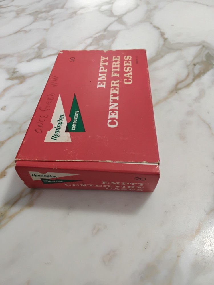 Vintage Remington 30-06 Springfield Unprimed Cases empty box