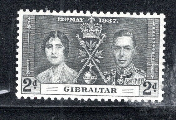 BRITISH GIBRALTAR STAMPS MINT HINGED LOT 68399