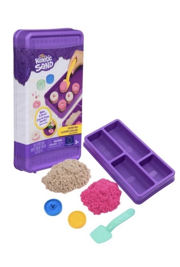 Kinetic Sand Cookie Box By Spin Master New Sealed Unopened