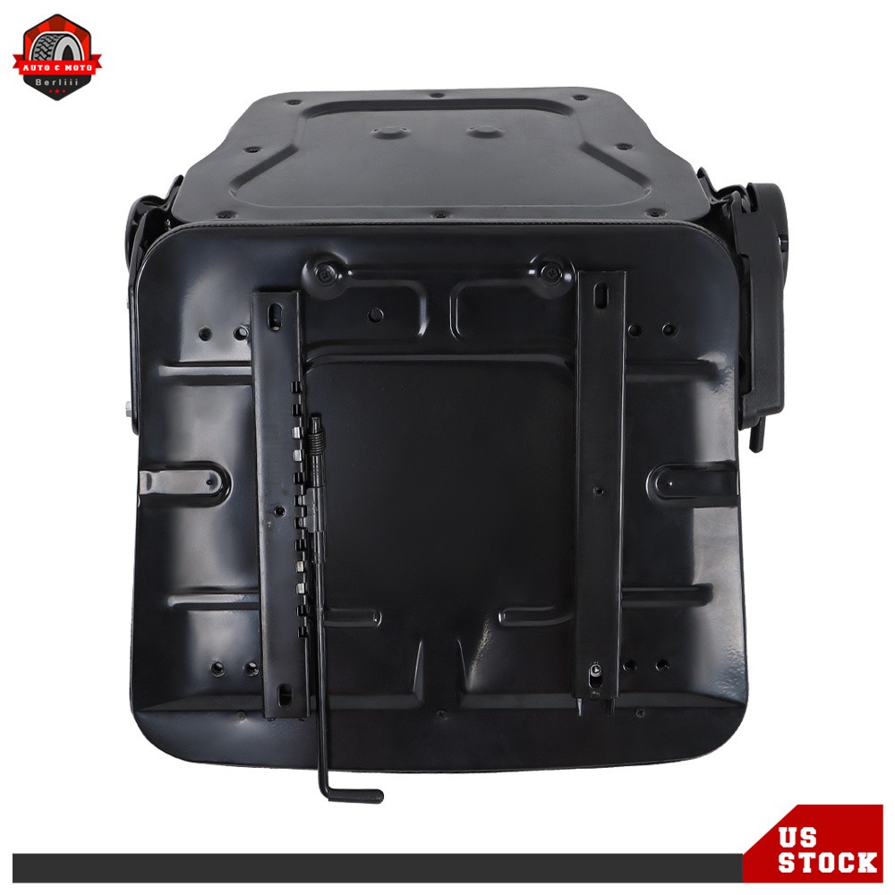 Universial Fold Down Seat With Adjustable Angle Back And Slide Forklift