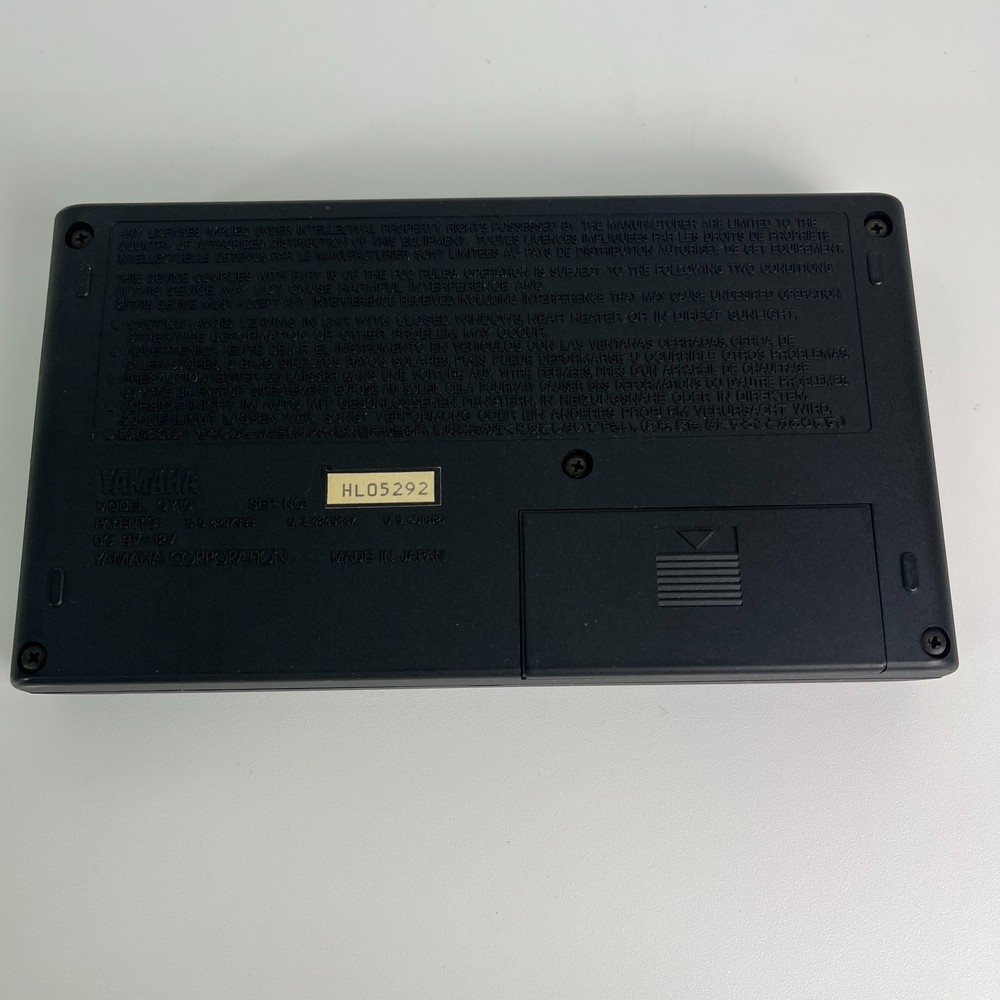 YAMAHA QY10 - Mobile Sequencer Rhythm Machine Digital - Tested & Working - Used