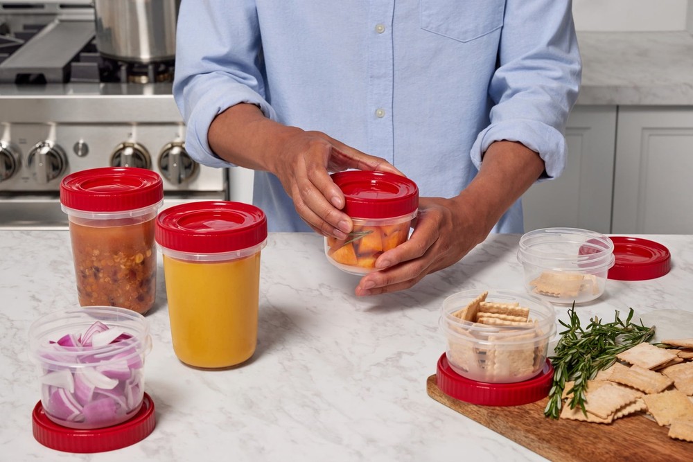 Value Pack TakeAlong 12 Piece Food Storage Set - Red