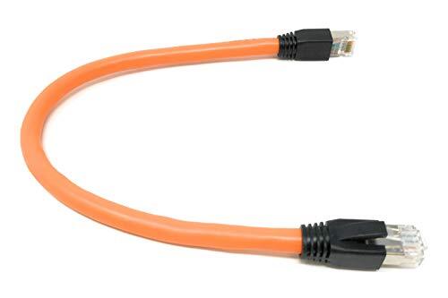 RiteAV Cat8 Network Ethernet Cable Orange 5ft