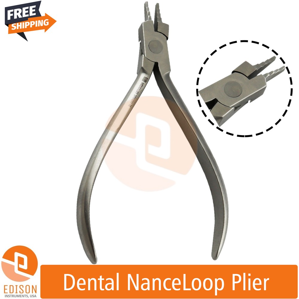 Dental Nance Loop Plier Wire Bending Loop Forming Orthodontic Instruments