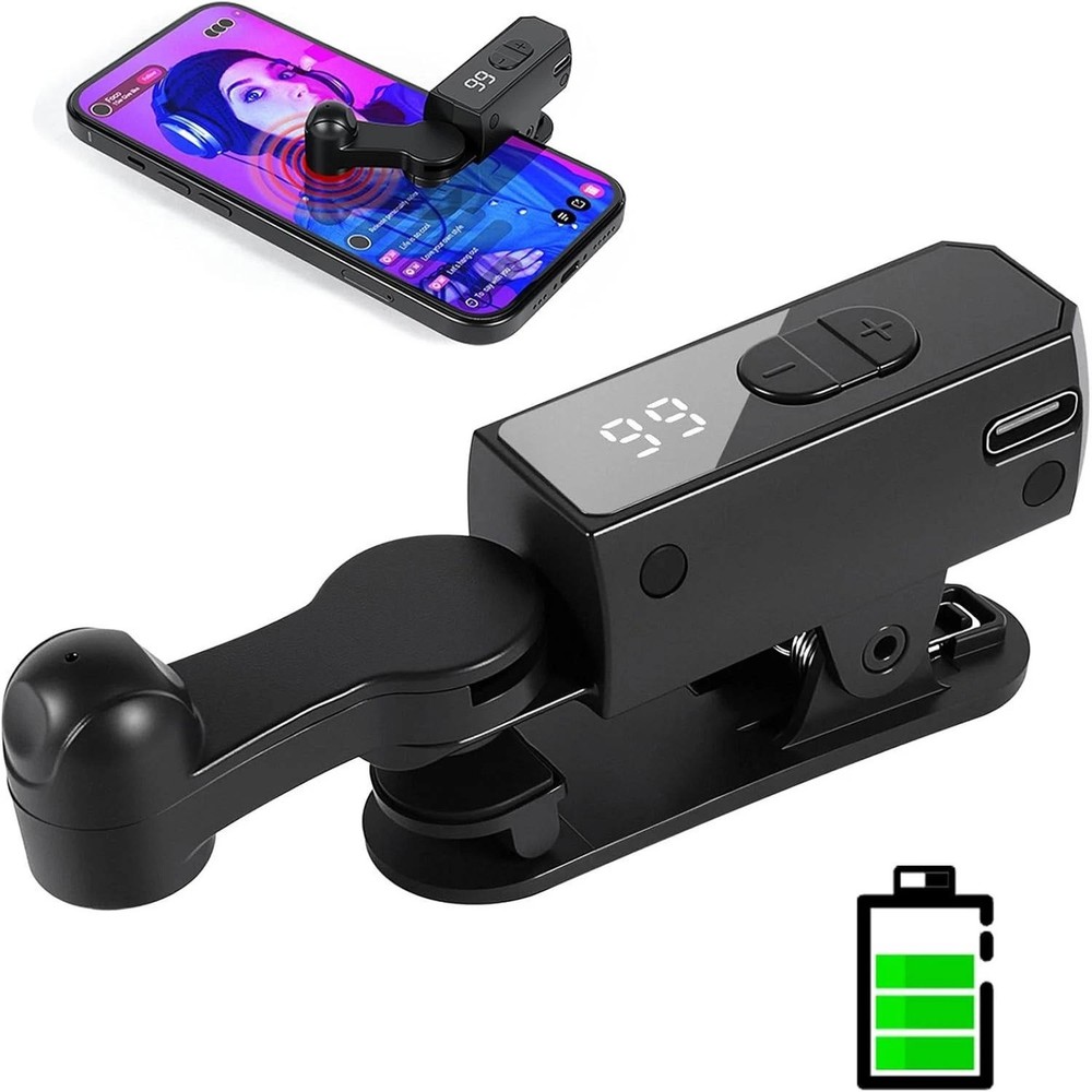 Rechargeable Automatic Screen Clicker 107 Adjustable Speeds 5H Spatial Tapper