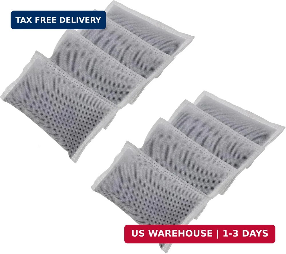 8 Pack Activated Charcoal Odor Absorbing Filter Refill Deodorizer Compatible wit
