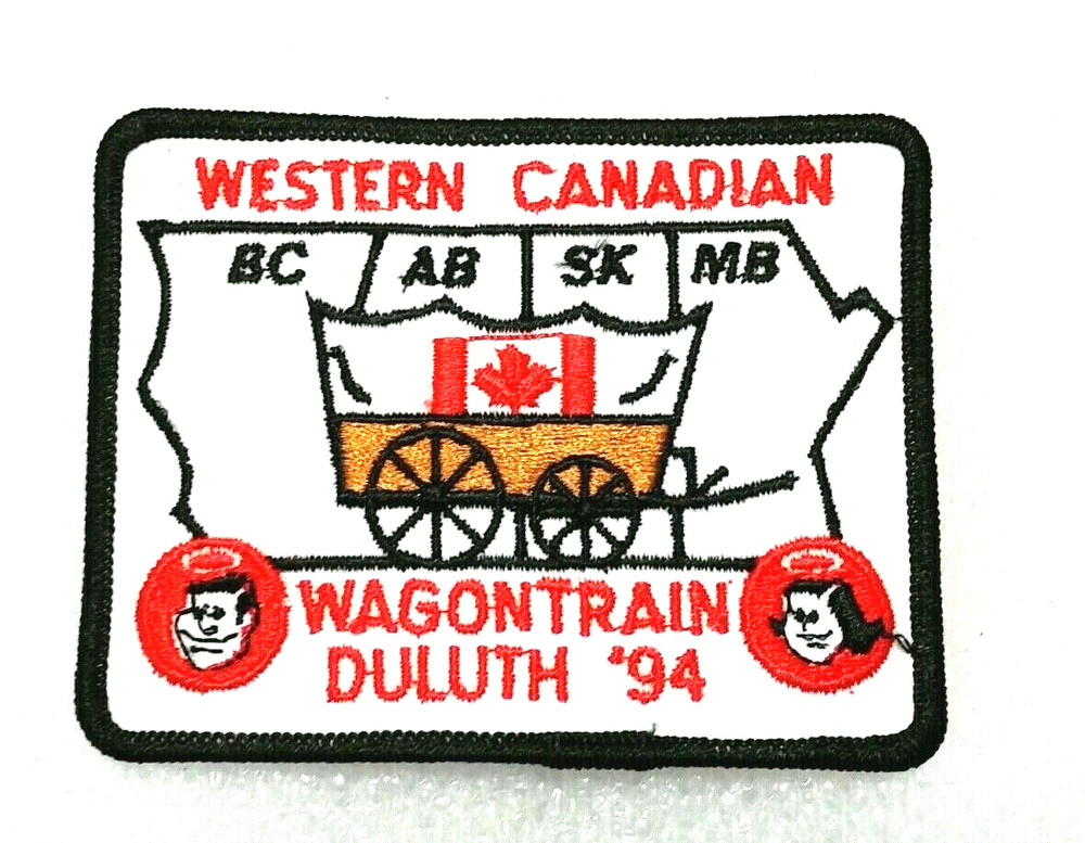 Good Sam Vintage Patch RV Canadian Wagon Train Duluth, Large Embroidered Patch