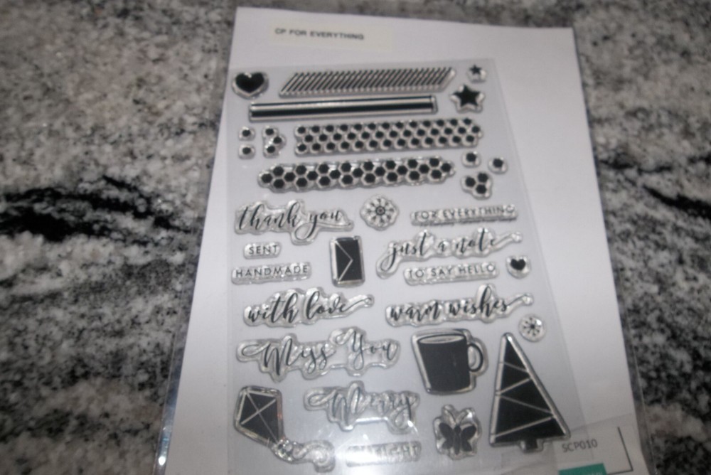 Catherine Pooler "For Everything" Poly Stamp Set 32 pc.  New