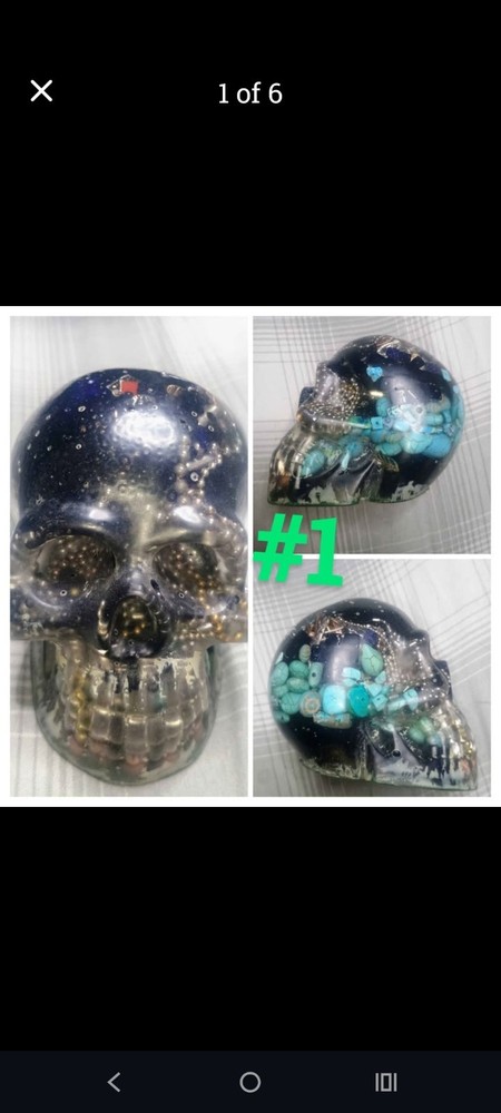 Epoxy Resin Skulls
