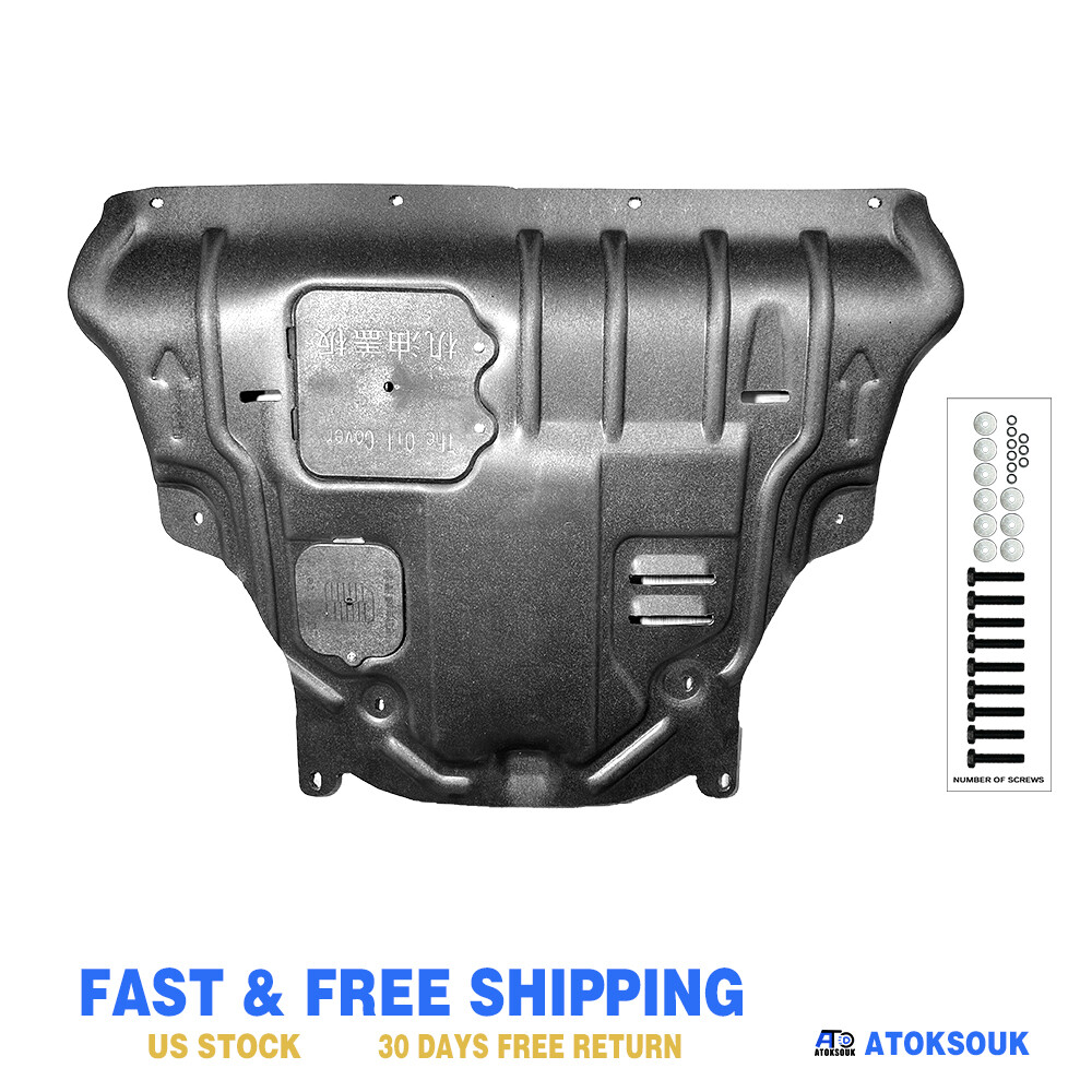 Thick Engine Splash Shield For Jeep Cherokee 2014-2018 Front Engine Guard Hard
