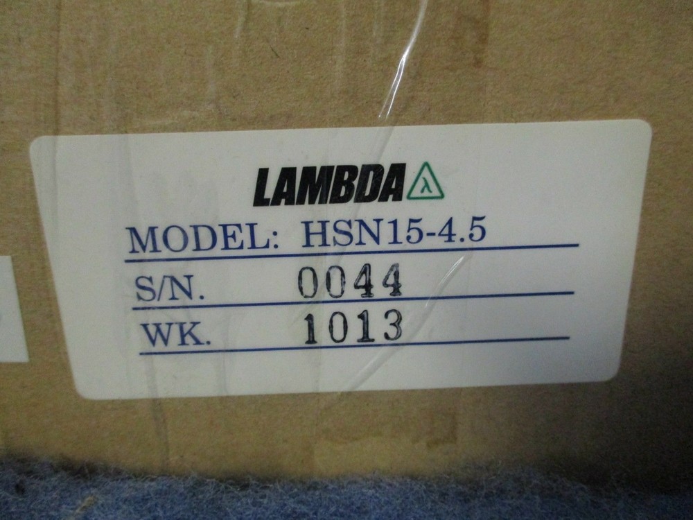 New Lambda HSN15-4.5 Power Supply Module 1 Year Warranty