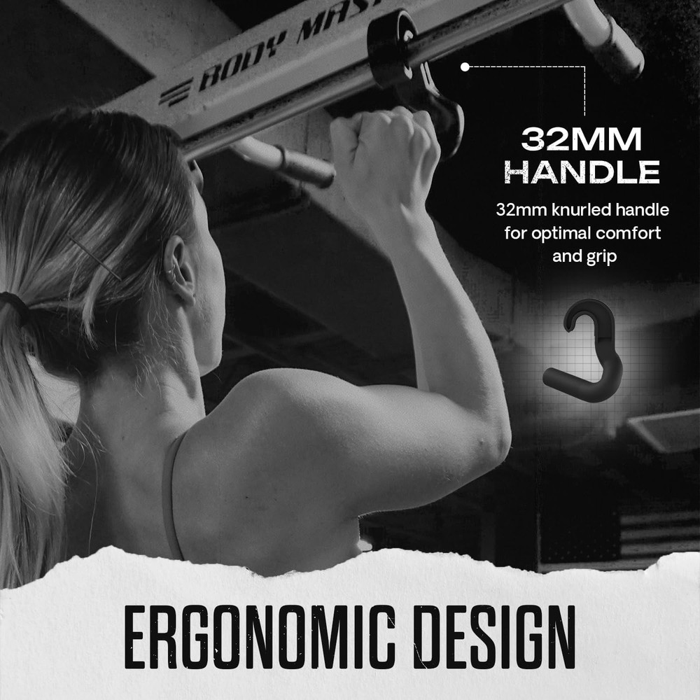 : Ultimate Pull Up Handles | Heavy-Duty Pull Up Grips for Pull-up Bars, Barbe...