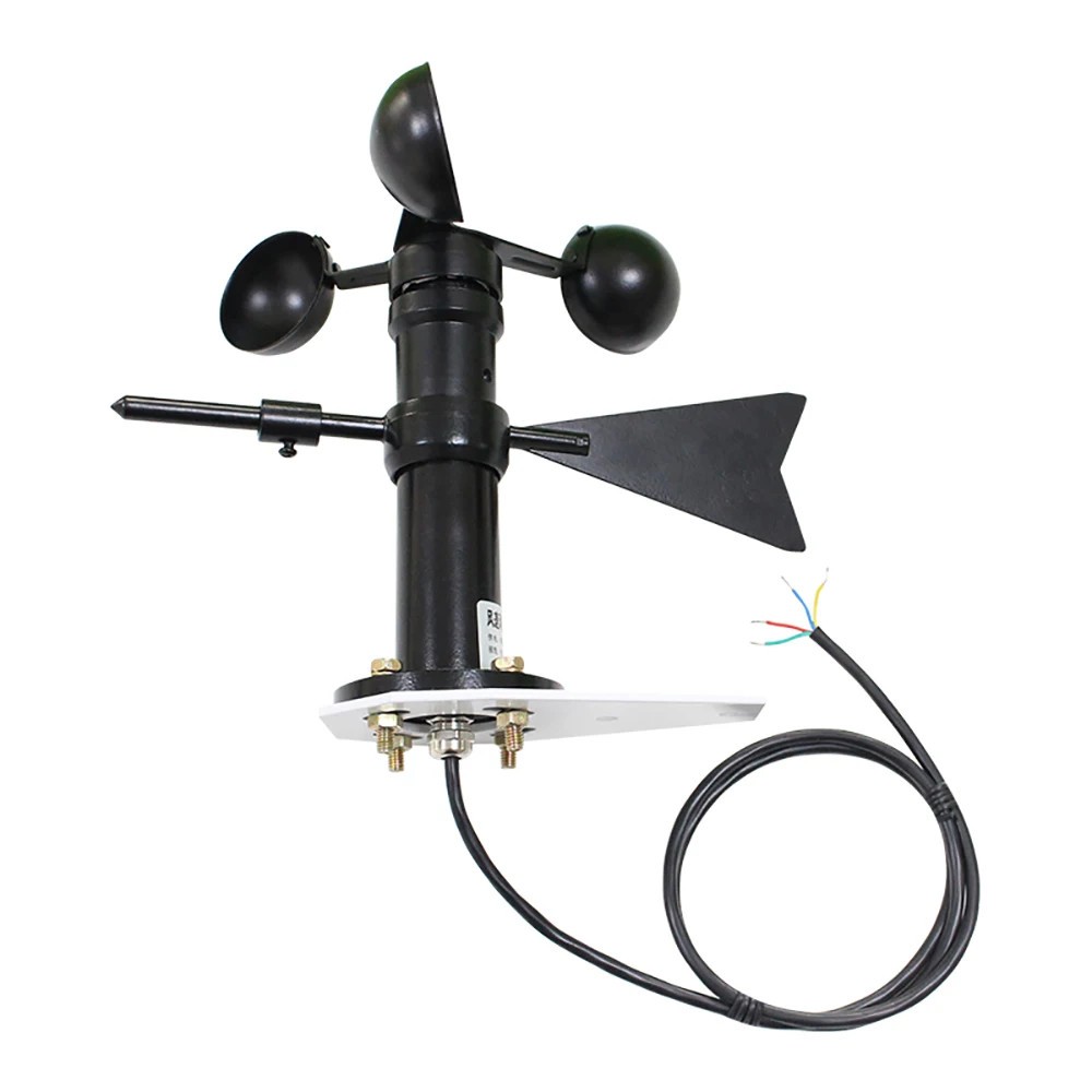 Wind Speed & Direction Integrated Sensor Wind Vane Transmitter Weather Detector