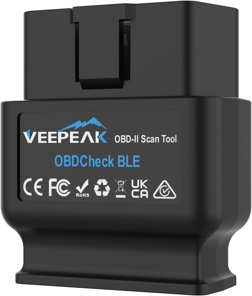 Veepeak OBDCheck BLE+ Bluetooth 4.0 OBD2 Scanner for iOS & Android, Car Code for