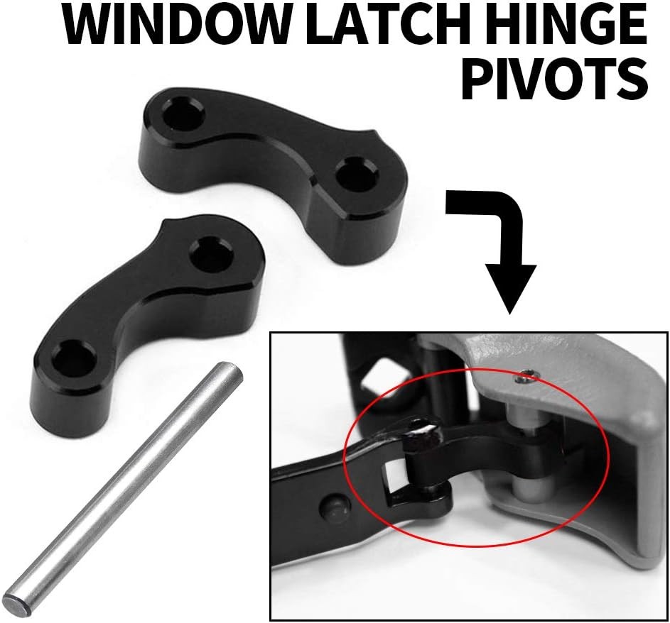 Rear Window Latch Hinge Pivots Replacement for Tacoma 1995-2004 Replacement for