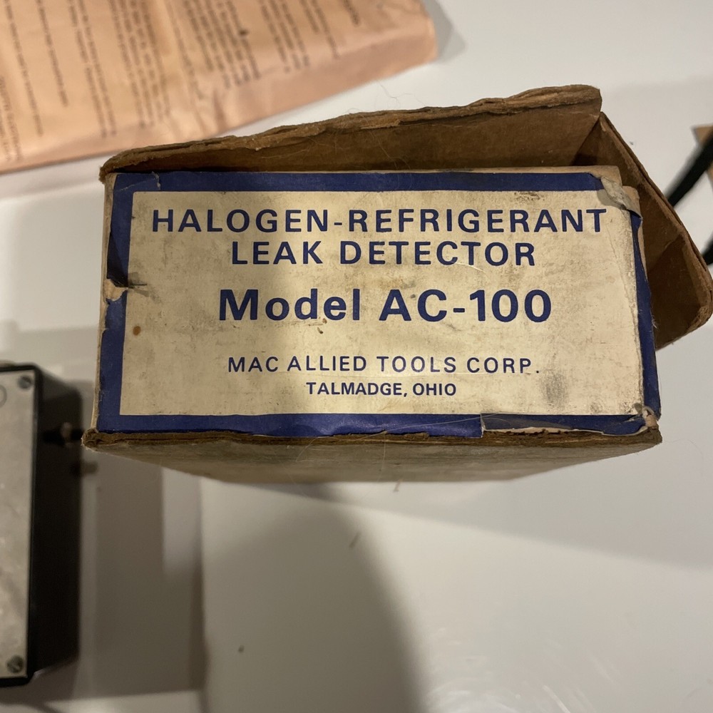 Mac Allied tools Halogen-REFRIGERANT LEAK DETECTOR Model AC-100