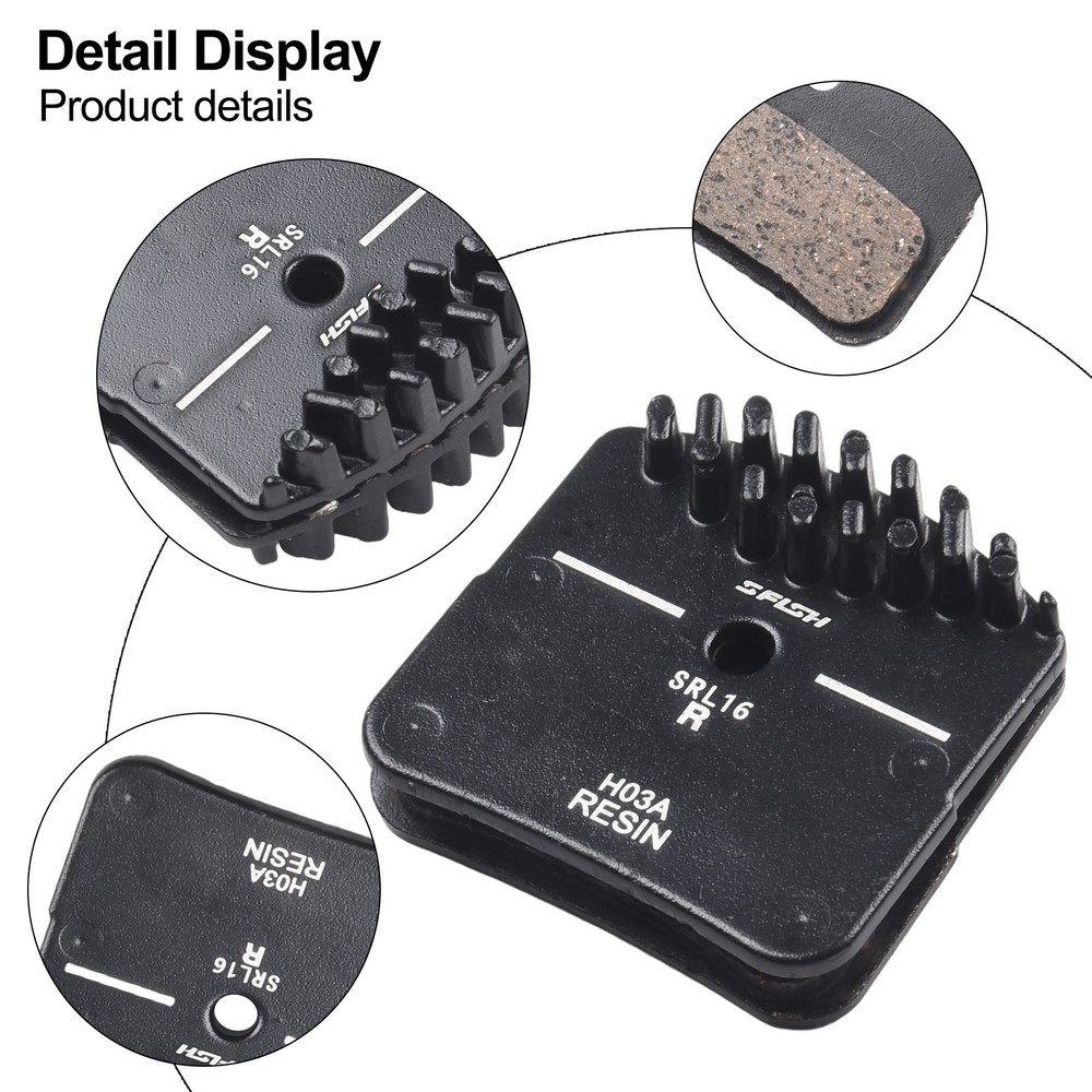 Efficient Heat Sink Design Disc Brake Pads Enhanced Cooling Performance
