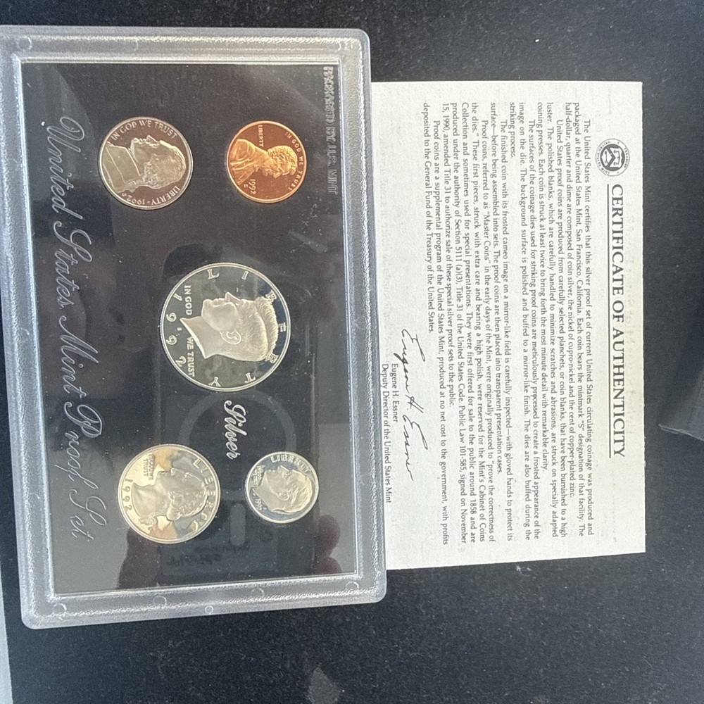 1992 Silver Proof Set #2769