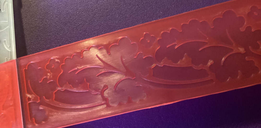 Anna Griffin Brocade Embossing Folder 4.5x5.5