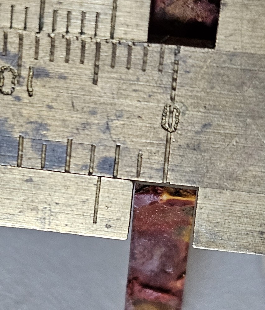 Three Lapidary Slabs Mookaite 86 Grams