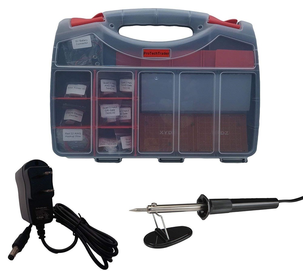 Make: Electronics Component Kit 2 Deluxe Ex12-24 Pack 2nd for Charles Platt Book