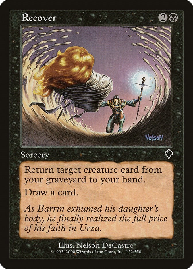 Recover Invasion 122 MTG MP