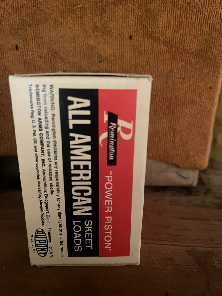 remington ammo box