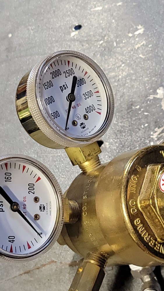 Modern Engineering NITROGEN Compressed Gas Regulator 63103 TypeA-B NOS FREE SHIP