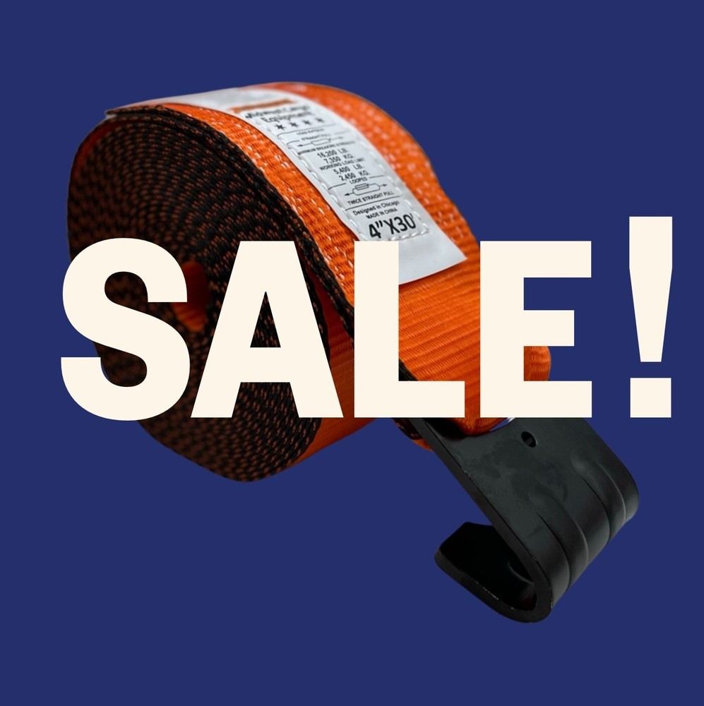 4x30 Winch Straps (Box 10)