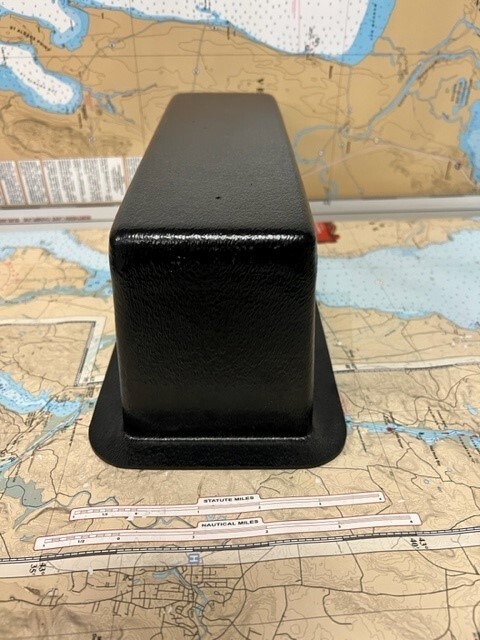 MSI #TB124 Blank 12" x 4" ABS Plastic Transition Box.