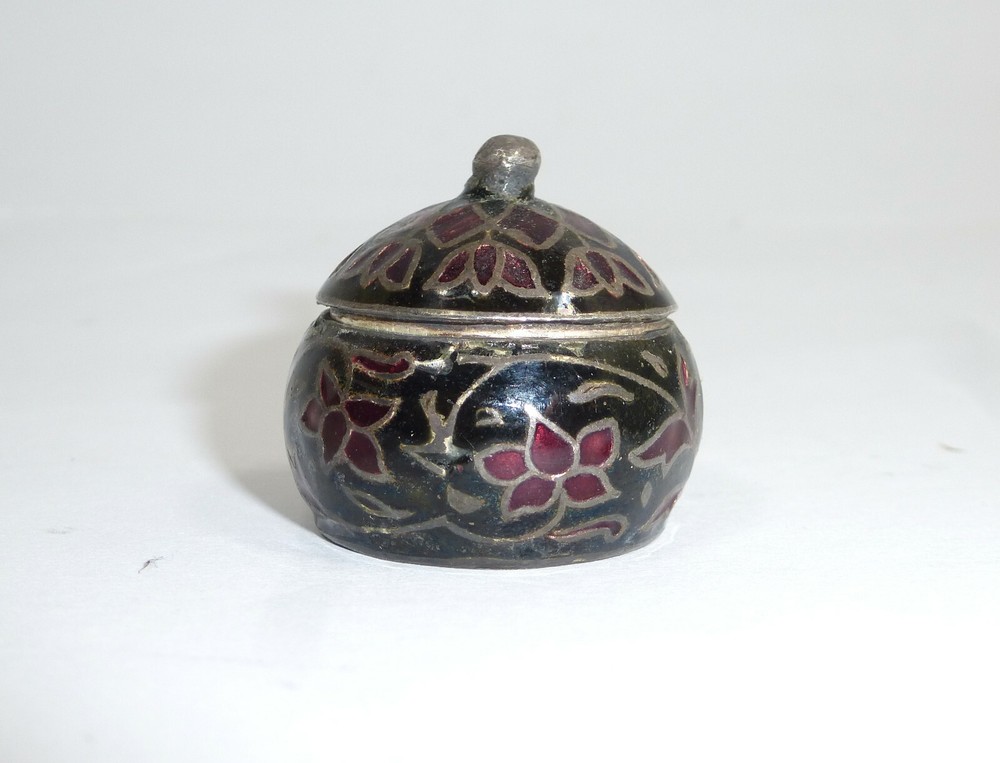 Scent Box 925 Silver Enamel