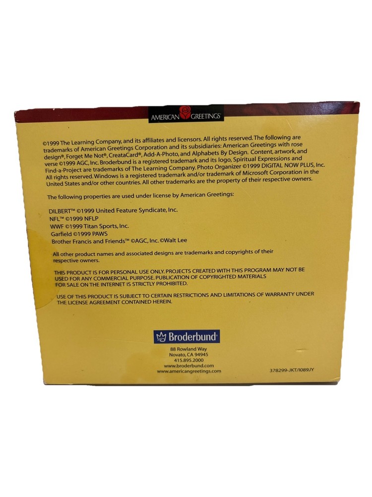 CreataCard 4 Plus PC-CD make print personalized anniversary comedy greeting card