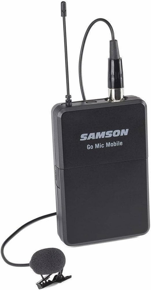 Go Mic Mobile PXD2 Beltpack Transmitter and Lavalier Microphone