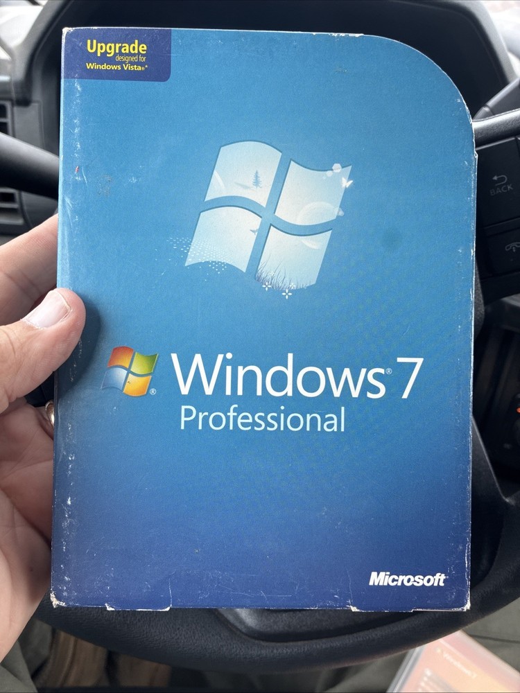 Microsoft Windows 7 Professional Upgrade 32 & 64-bit