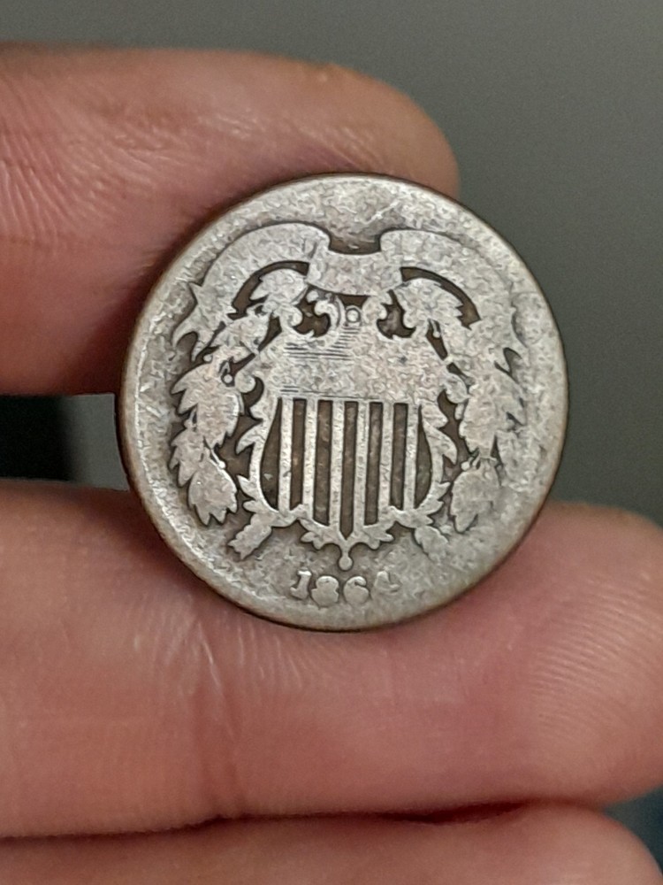 1864 Two Cent Piece #2