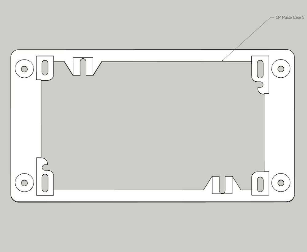 Mastercase 5, Psu Bracket Cooler Master Case, Power Supply Tray, 3D Printed
