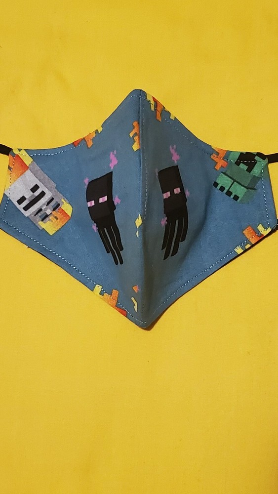 Handmade Kids Enderman Adjustable Face Mask