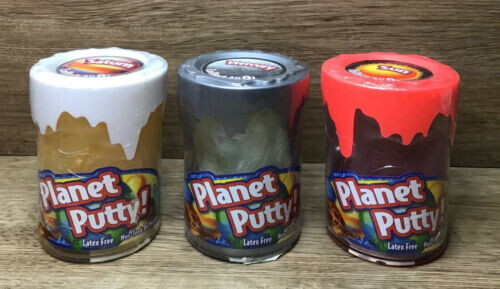 3 Grin Studios Outer Space Bundle Planet Putty MERCURY SATURN SUN