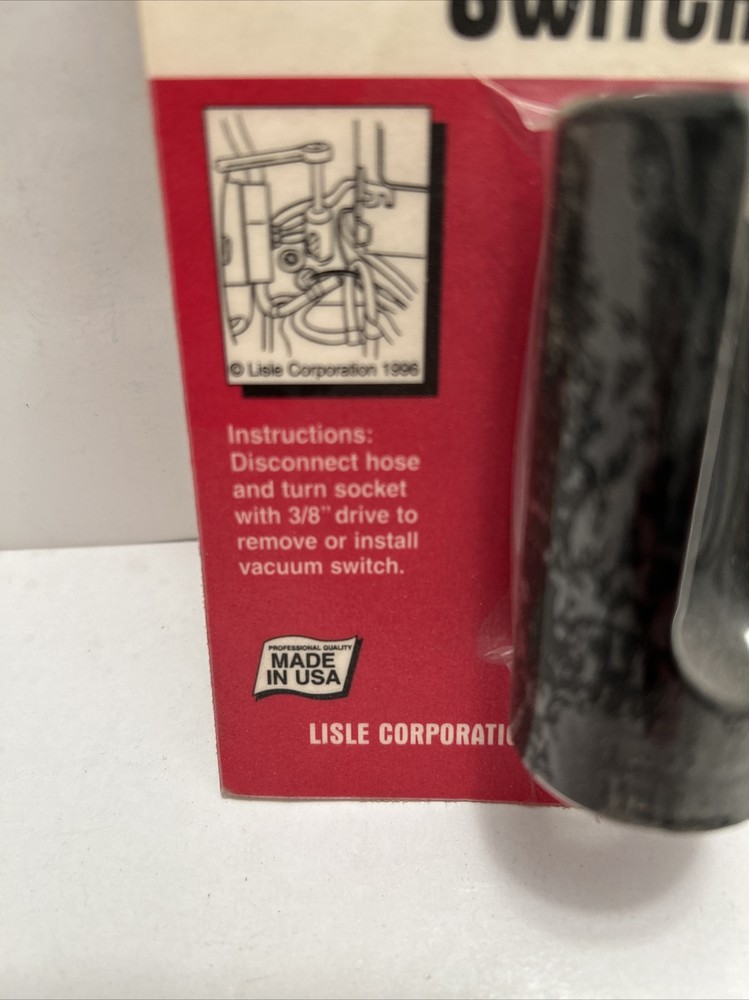 Lisle Tools 12000 Vacuum Switch Socket. New, Free Shipping