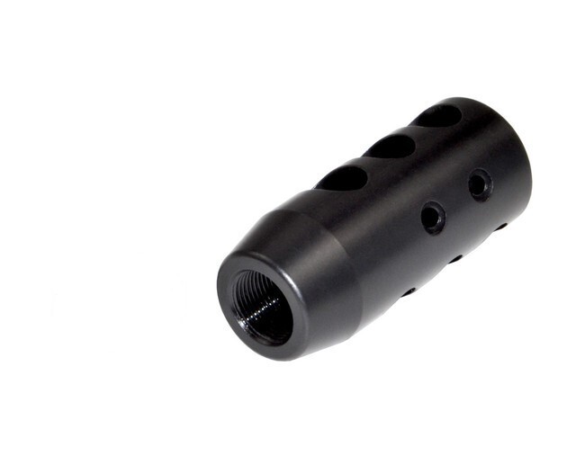 .45 Compact Competition Muzzle Brake .578-28 (37/64x28) Thread With Jam Nut