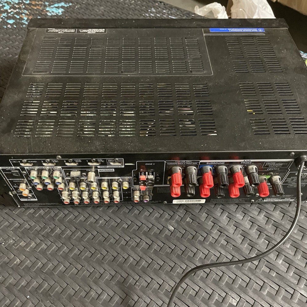 Onkyo AV Receiver HT-R592 7.1-Channel With Remote Bundle Working
