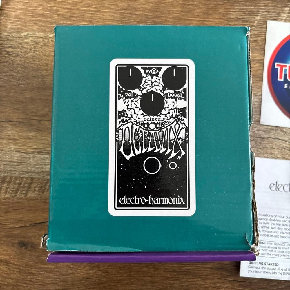 electro-harmonix octavix octave fuzz fuzz