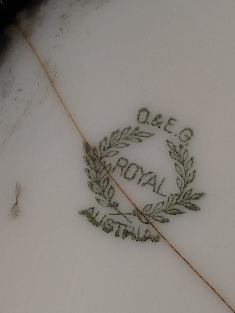 Unusual Austrian Bowl by O. & E.G.