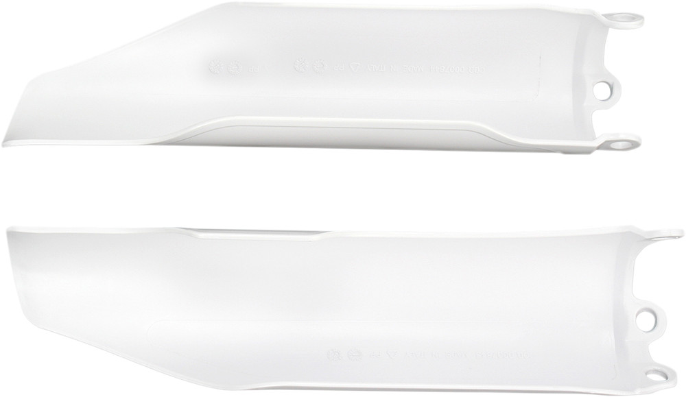 ACERBIS Lower Fork Covers - White 2113710002