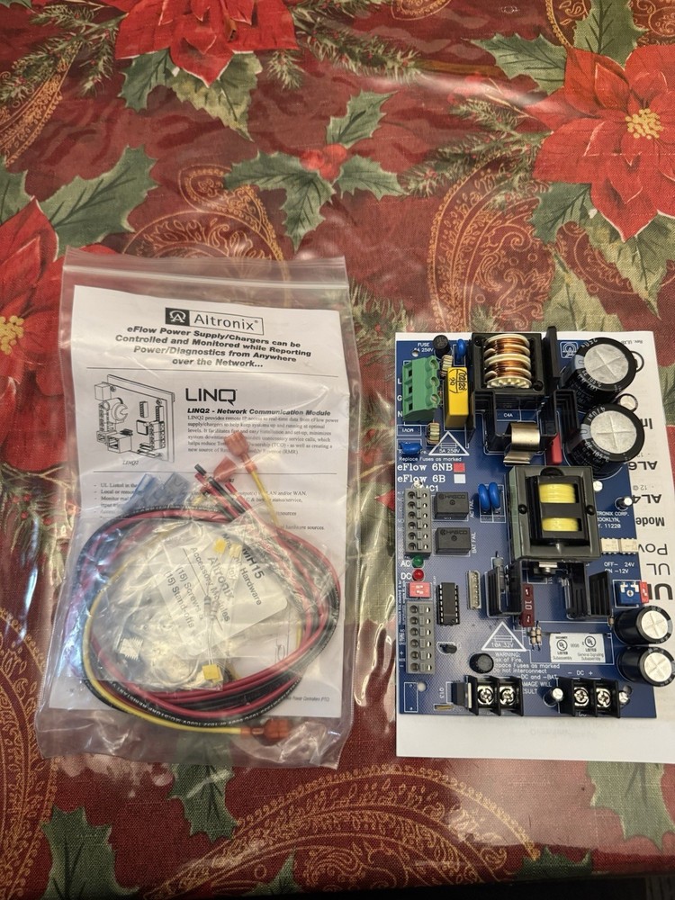Altronix eFlow 6NB Power Supply Charger Module Board