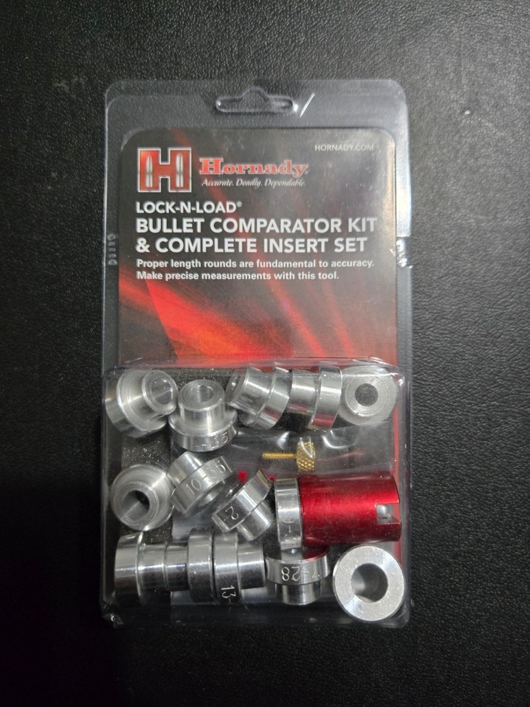 Hornady B14 Lock-N-Load Comparator Set Silver Multi Caliber