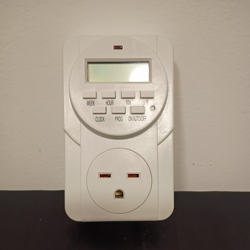 Digital Grow Timer Programmable 3500W for Hydroponics & Lighting 240V